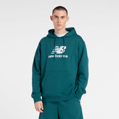 New Balance Men's Sport Essentials Fleece Logo Hoodie-1