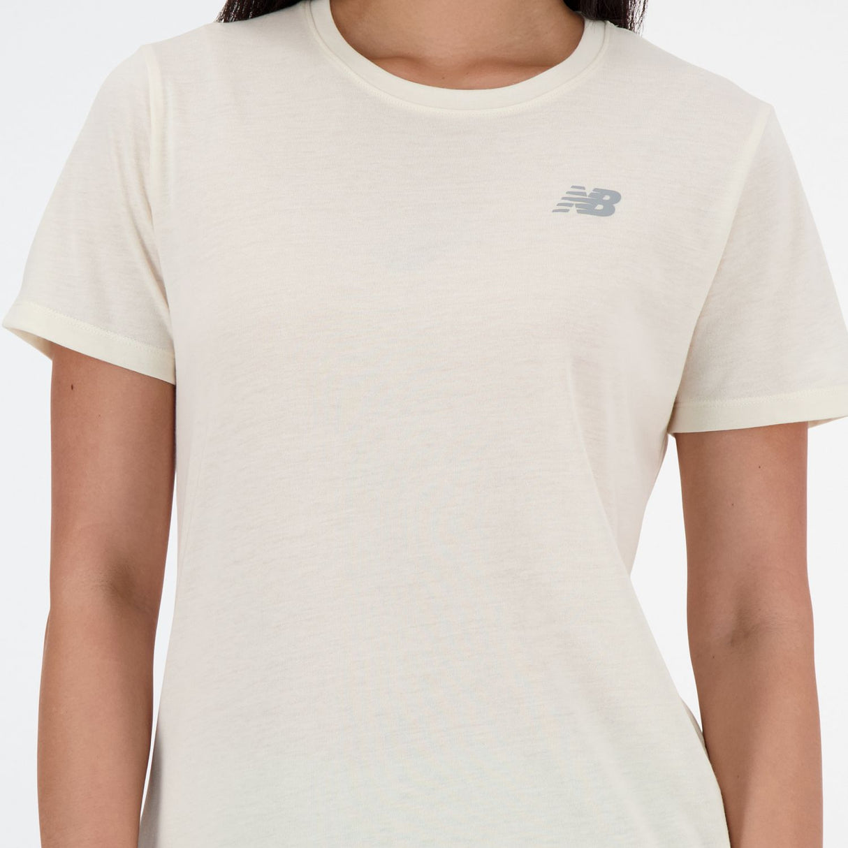 New Balance Women's Sport Essentials Heathertech T-Shirt-4