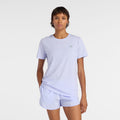 New Balance Women's Sport Essentials Heathertech T-Shirt-1