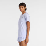 New Balance Women's Sport Essentials Heathertech T-Shirt-2