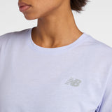 New Balance Women's Sport Essentials Heathertech T-Shirt-4