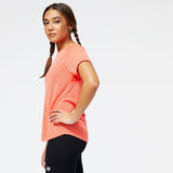 New Balance Women's Impact Run Short Sleeve-2