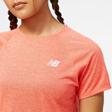 New Balance Women's Impact Run Short Sleeve-4