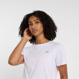 New Balance Women's Sport Essentials Heathertech T-Shirt-4