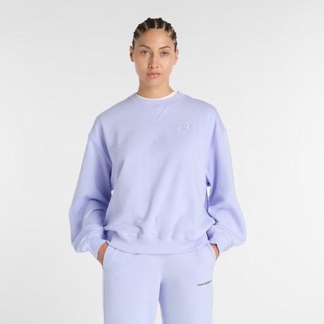 New Balance Women's Athletics French Terry Crew-1