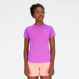 New Balance Women's Impact Run Short Sleeve-1