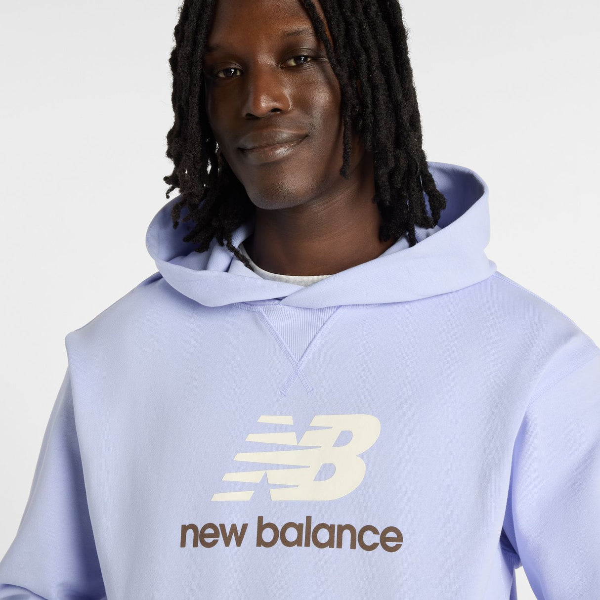 New Balance Men's Athletics French Terry Logo Hoodie-4