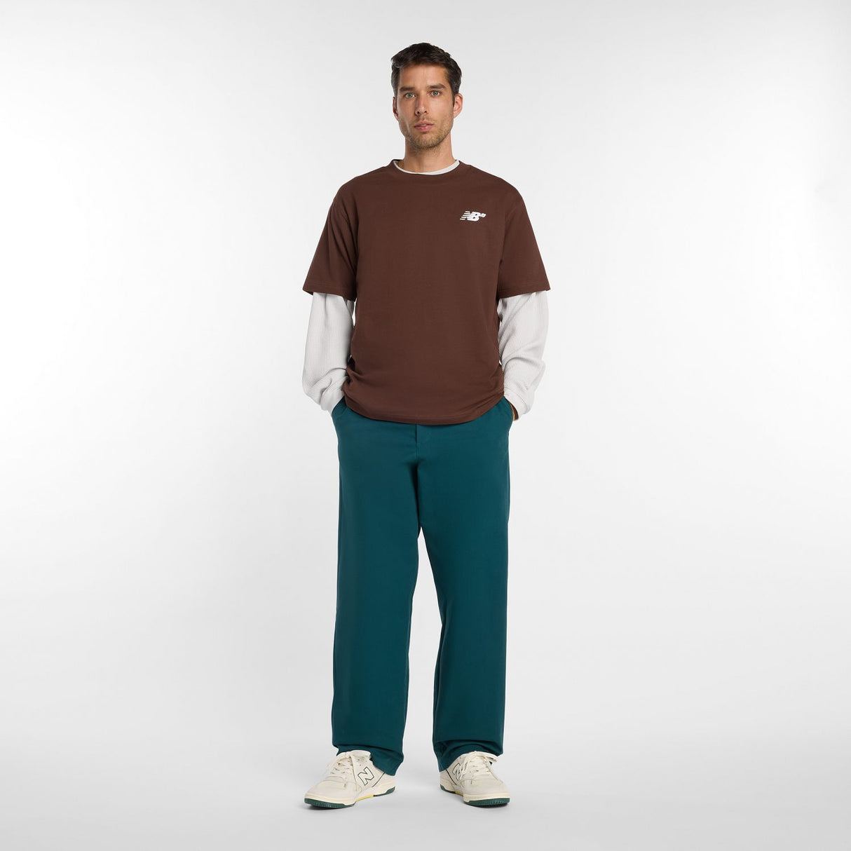 New Balance Men's Numeric Small Logo T-Shirt-1