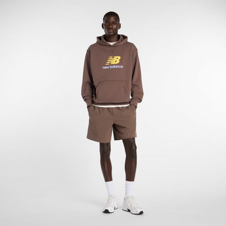 New Balance Men's Athletics French Terry Logo Hoodie-1