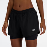 New Balance Women's Sport Essentials 2-in-1 Shorts-4