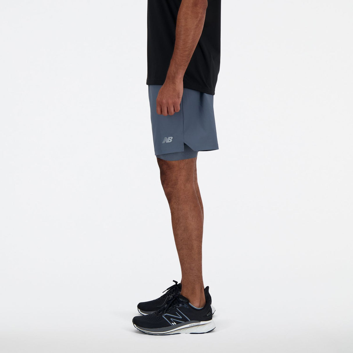 New Balance Men's AC Lined Short 7-2