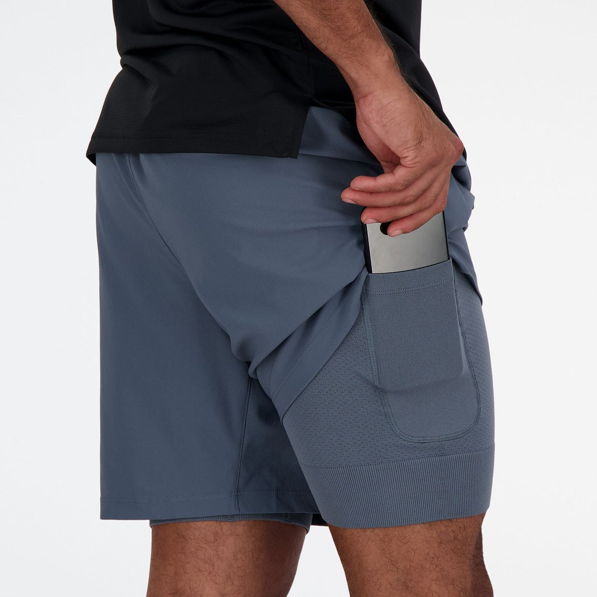 New Balance Men's AC Lined Short 7-5