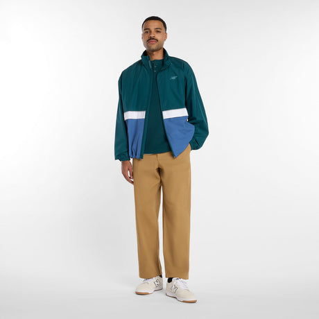 New Balance Men's Numeric Waffle Knit Long Sleeve Henley-1