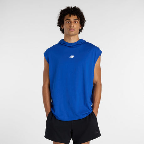 New Balance Men's BP Sleeveless Lightweight Hoodie-1
