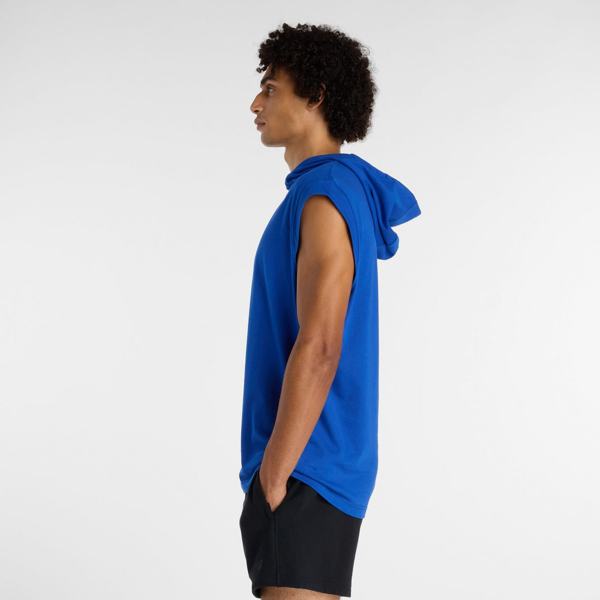 New Balance Men's BP Sleeveless Lightweight Hoodie-2