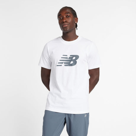 New Balance Men's Sport Jersey Logo T-Shirt-1