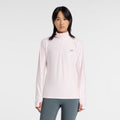 New Balance Women's Sport Essentials Space Dye Quarter Zip-1