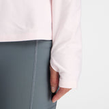 New Balance Women's Sport Essentials Space Dye Quarter Zip-5