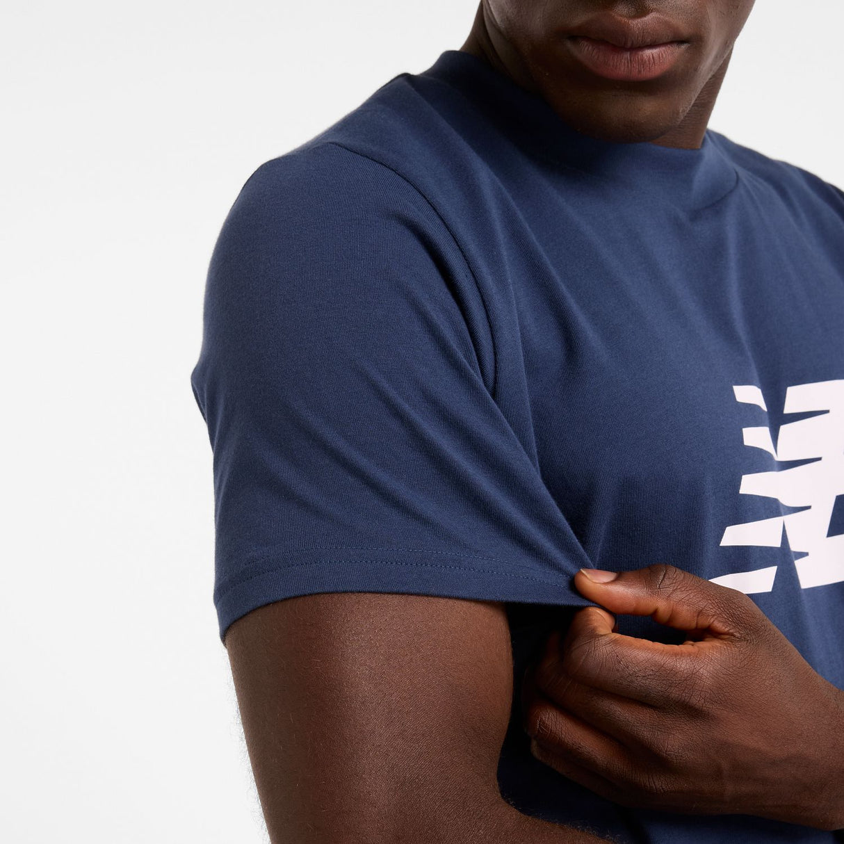 New Balance Men's Sport Jersey Logo T-Shirt-5