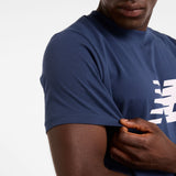 New Balance Men's Sport Jersey Logo T-Shirt-5