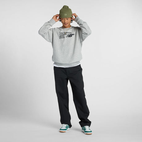 New Balance Men's Numeric French Terry Crew-1