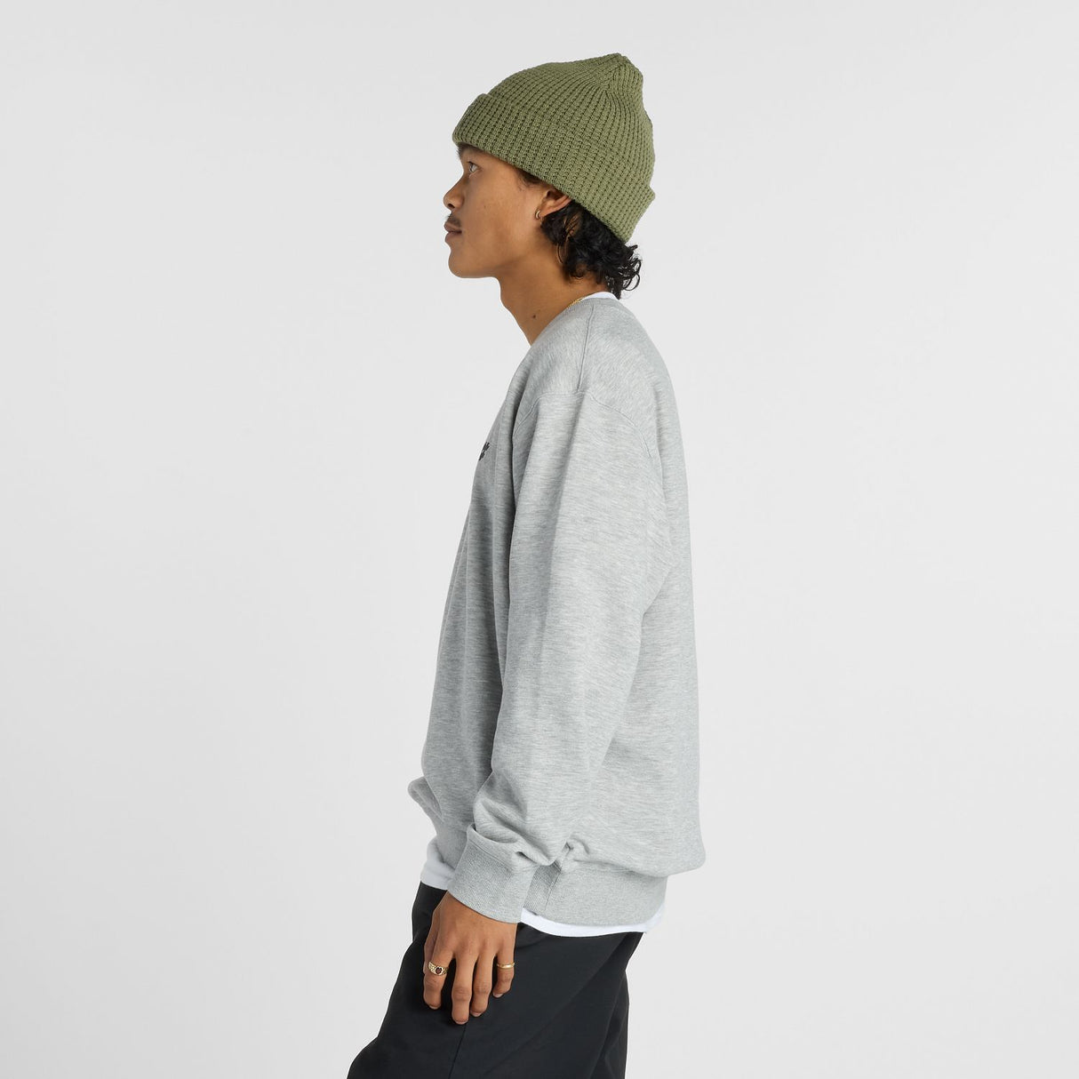 New Balance Men's Numeric French Terry Crew-4