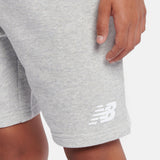 New Balance Youth French Terry Stacked Logo Short-8
