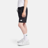 New Balance Youth French Terry Stacked Logo Short-6