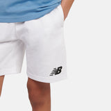 New Balance Youth French Terry Stacked Logo Short-5