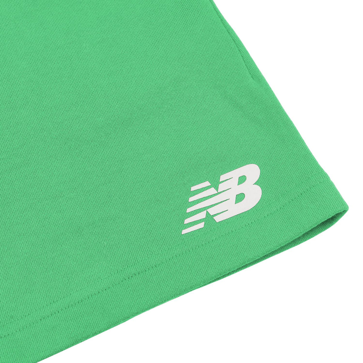 New Balance Youth French Terry Stacked Logo Short-3