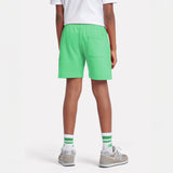 New Balance Youth French Terry Stacked Logo Short-7