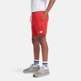 New Balance Youth French Terry Stacked Logo Short-6