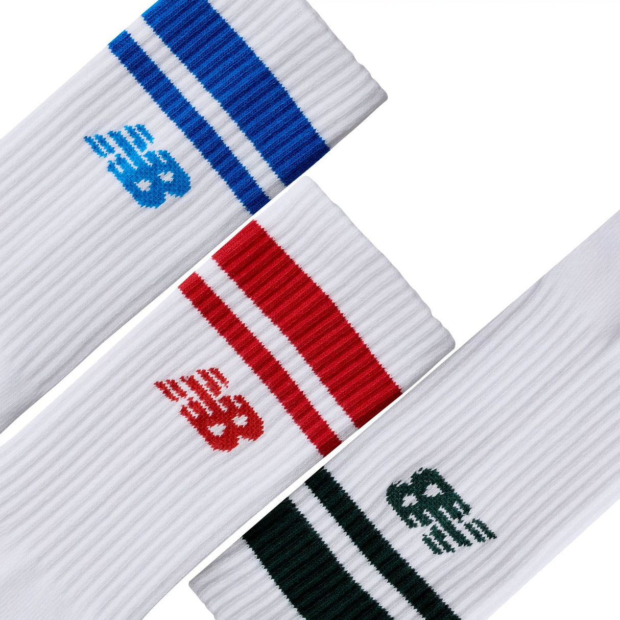 New Balance Essentials Line Midcalf Socks 3 Pack-5
