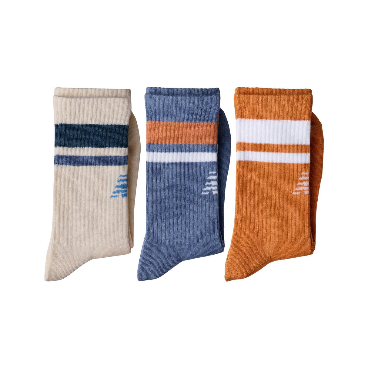 New Balance Essentials Line Midcalf Socks 3 Pack-2