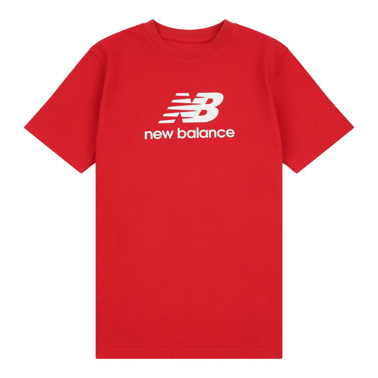 New Balance Youth Jersey Stacked Logo Tee-1