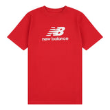 New Balance Youth Jersey Stacked Logo Tee-1
