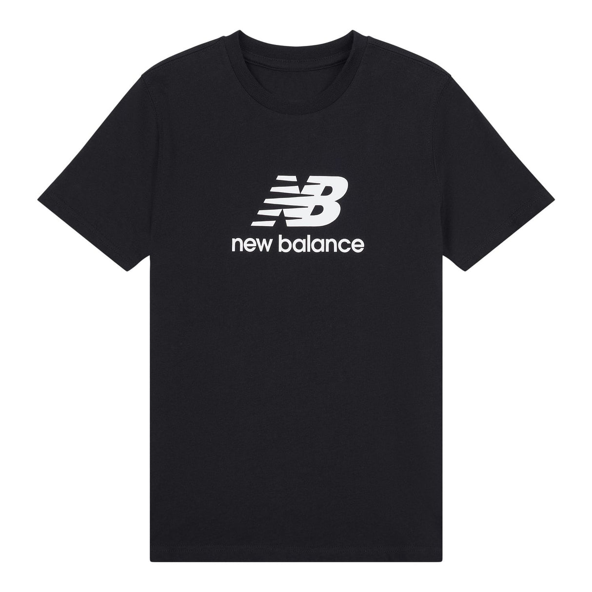 New Balance Youth Jersey Stacked Logo Tee-1