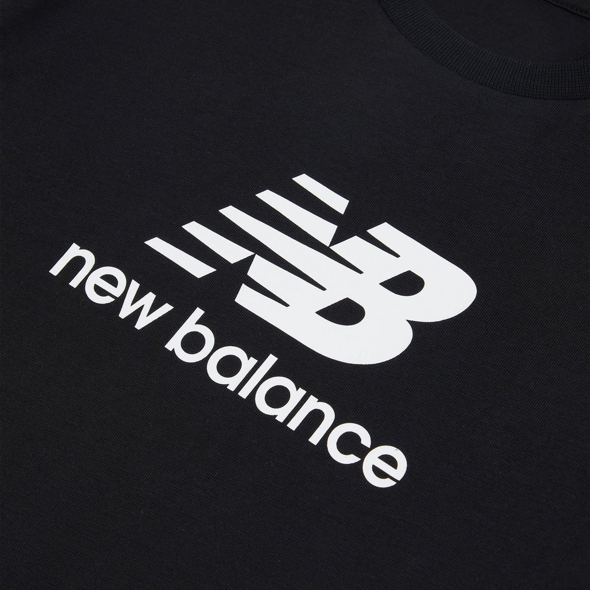 New Balance Youth Jersey Stacked Logo Tee-3