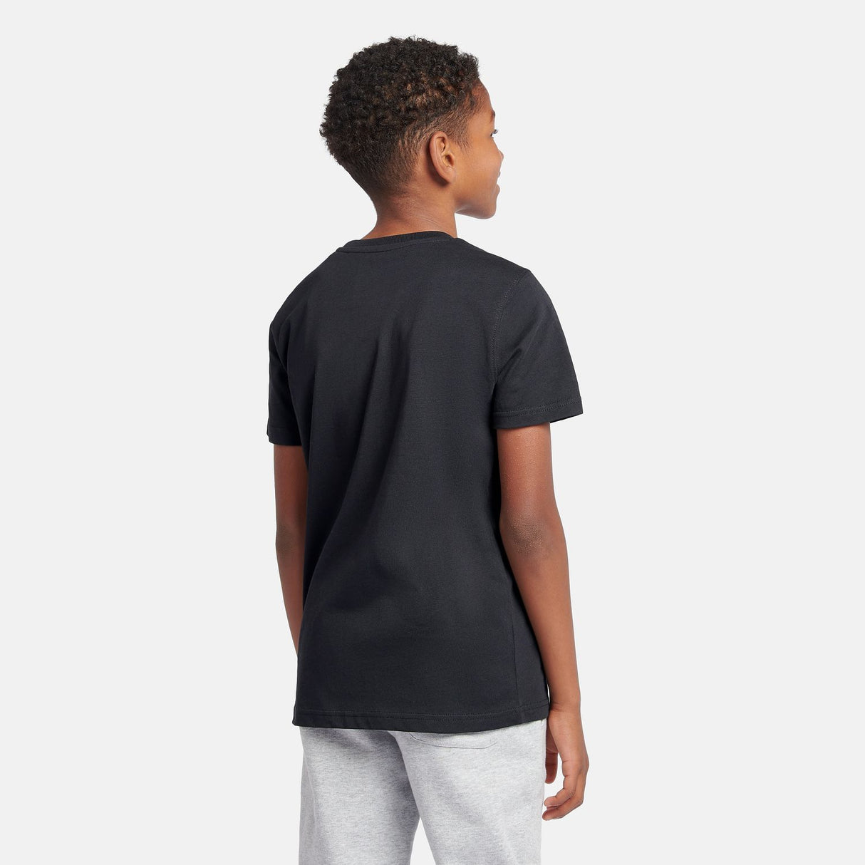 New Balance Youth Jersey Stacked Logo Tee-7