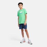 New Balance Youth Jersey Stacked Logo Tee-5