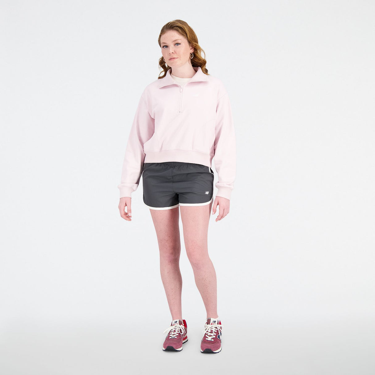 New Balance Women's Athletics Remastered French Terry 1/4 Zip-2