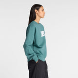 New Balance Women's Sport Fleece Logo Crew-2