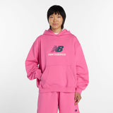 New Balance Women's Athletics French Terry Logo Hoodie-2