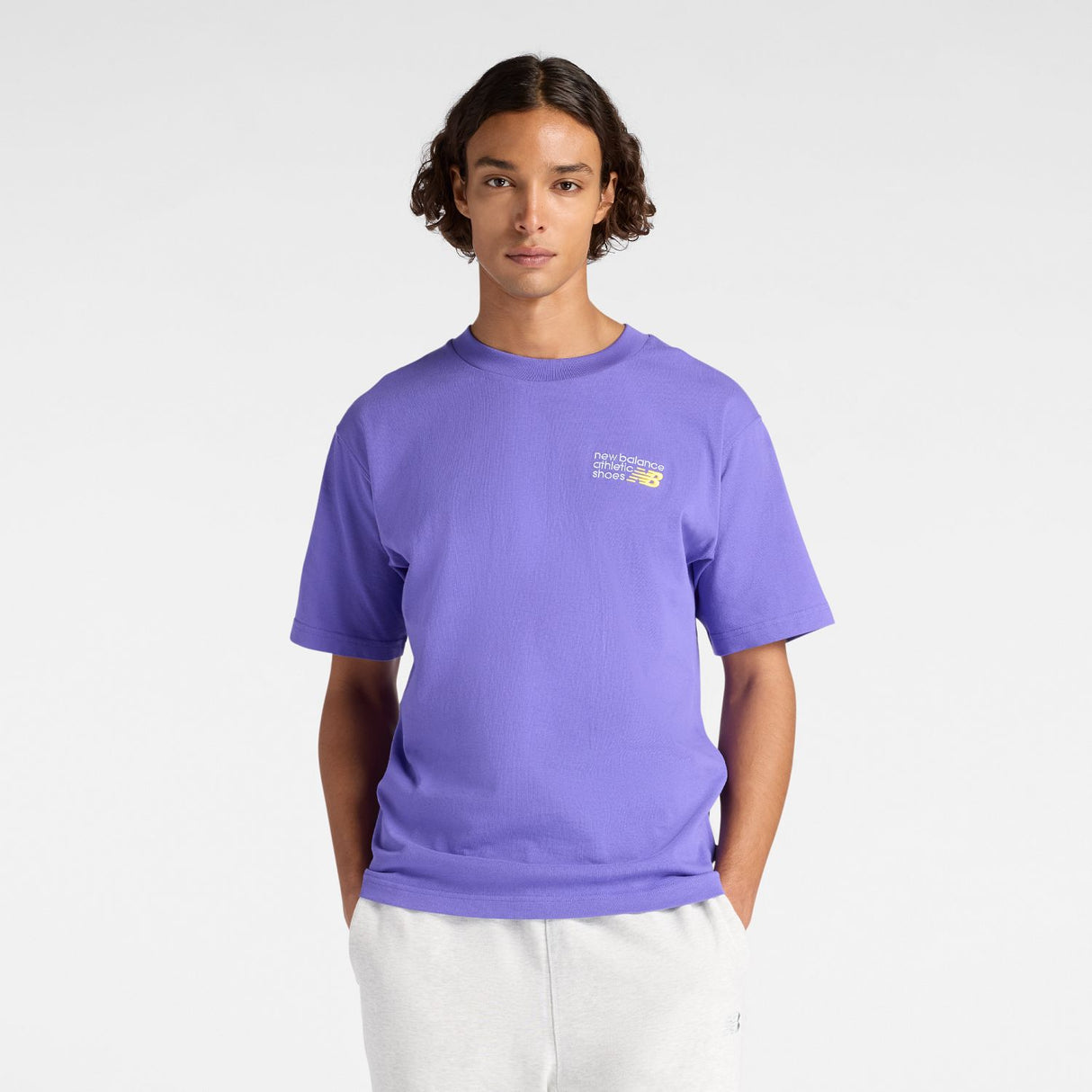 New Balance Men's Athletics Premium Logo T-Shirt-1