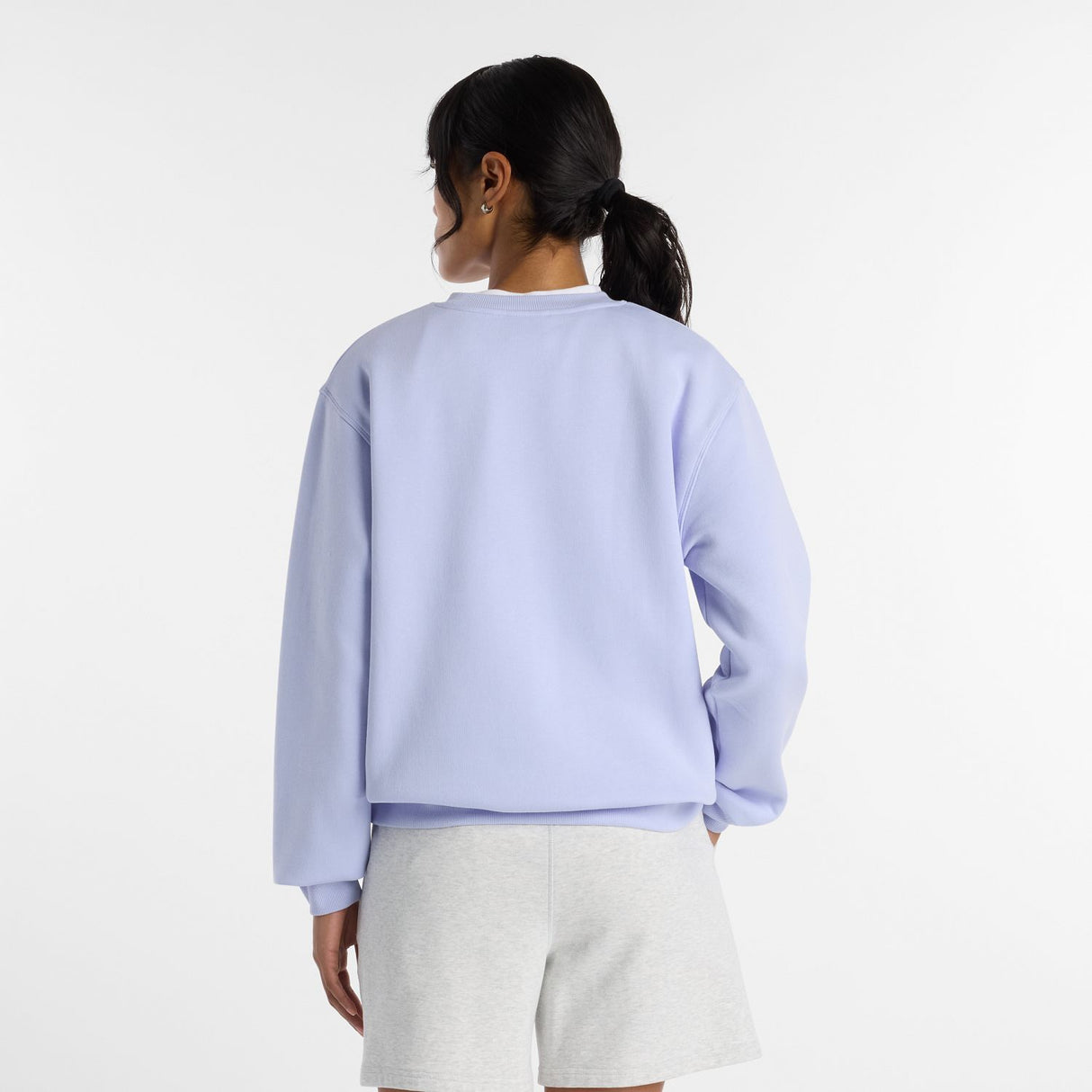 New Balance Women's Sport Fleece Logo Crew-3