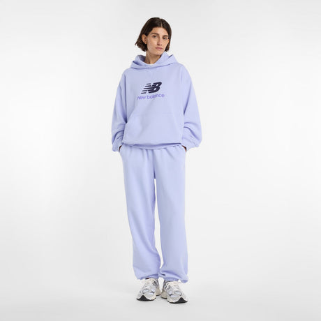 New Balance Women's Athletics French Terry Logo Hoodie-1