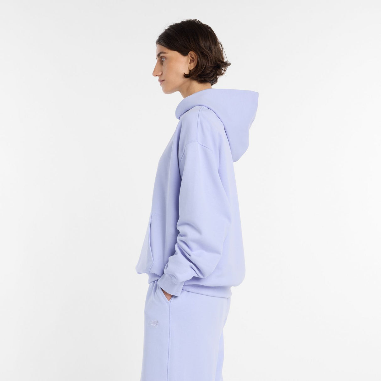 New Balance Women's Athletics French Terry Logo Hoodie-3