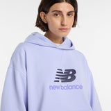 New Balance Women's Athletics French Terry Logo Hoodie-5