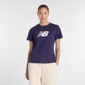 New Balance Women's Sport Jersey Logo T-Shirt-1