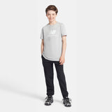 New Balance Youth Jersey Stacked Logo Tee-4